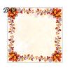 Non Adhesive Window Decals Harvest Festival Static Glass Sticker, Autumn Clings with Maple Leaves Sunflowers And Removable Film Berries Prints,