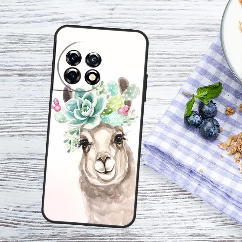 Lama Llama Alpaca Case For OnePlus Nord 5 CE 2 3 4 Lite N20 N30 OnePlus 15 R 13T 13R 12R 10T 10R 11 12 13 Cover
