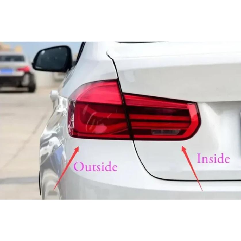 Для BMW 3 серии F30 F35 316 318 320i 2016 2017 2018 2019 Задний фонарь крышка корпуса стоп-сигналов Замена оригинального абажура