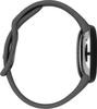 Google Pixel Watch Bluetooth Полированный Серебристый Спортивный ремешок Угольный