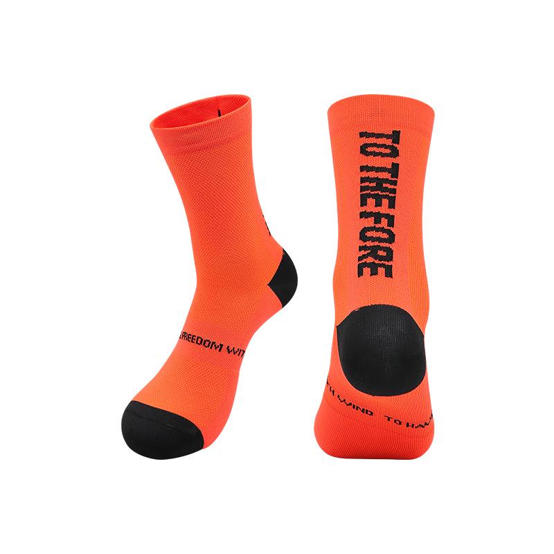 Премиальные унисекс носки до середины икры для бега, махровая подошва, идеально подходят для велоспорта и фитнеса