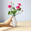 Искусственный поддельный цветок лотоса Элегантный стиль с яркими цветами для праздничного домашнего декора