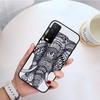 Elephant Animal Indian Funda Phone Cover For Vivo Y31 Y30 Y33S Y11S Y12S Y17 Y20 Y20S Y21 Y21S Y1S Y53S Y15 Y19 Y91C V23 Cases