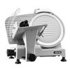VEVOR Commercial Meat Slicer, 300W Electric Cutter, Removable 25cm Carbon Steel Blade and Food Tray, 0-12mm Adjustable Thickness Food Slicer Machine