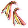1 Pair Bike Tassel Ribbons Handlebars Streamers Children Kid Scooter Bike Accessories(Multi Color )