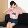 Tangshi Girls' Short Sleeve T-Shirt 2026 Summer Collection