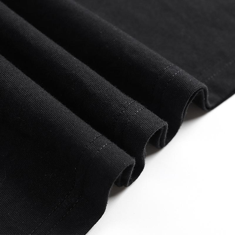 2025 Летняя модная мужская футболка с круглым вырезом и принтом, однотонный забавный топ для спортзала, спортивный зверь, свободный, повседневный, с короткими рукавами