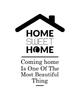 Darling Souvenir Home Sweet Home Quotes Burlap Print Wall Decor Housewarming Gift-Burlap Print Only