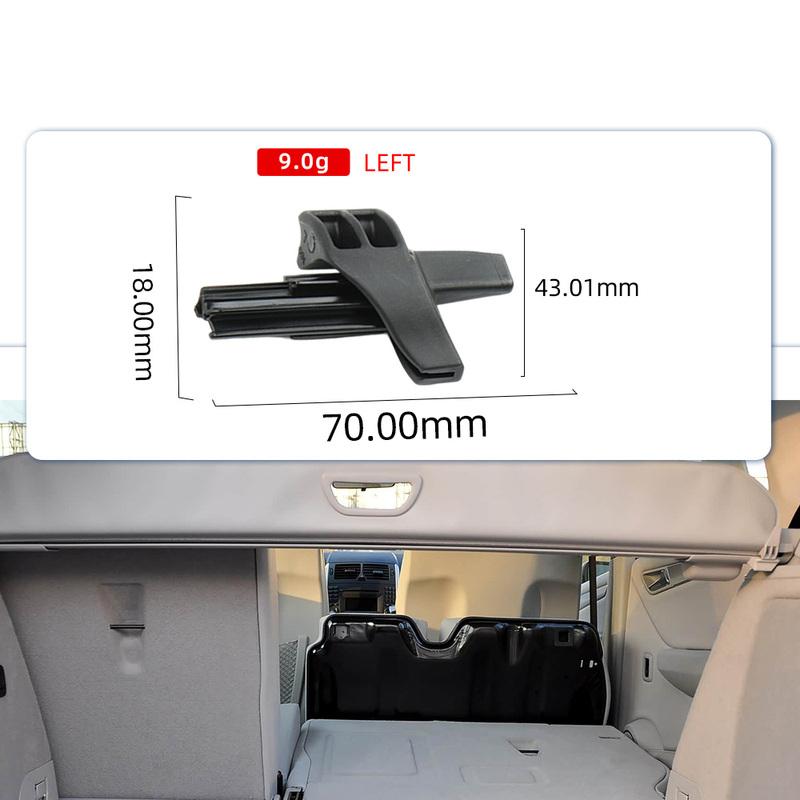 1696930284 Partition Suspension Ear Bracket For Mercedes Benz W169 2008-2012 Luggage Cover Curtain Bracket Trunk