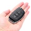 Remote For Mistra Hyundai Solaris Ix35 Ix45 Verna Santa Car Key Car Accessories Cover Case 3 Buttons Key Case Fob Shell Replacement