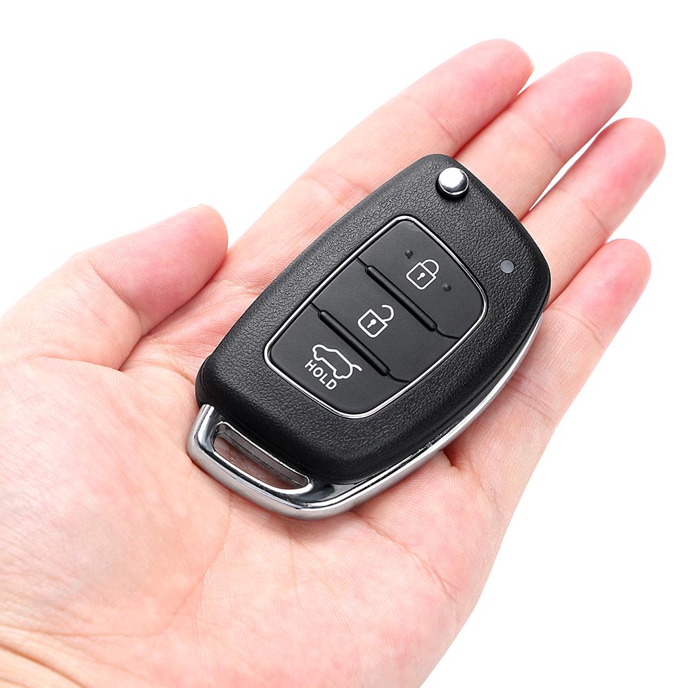 Remote For Mistra Hyundai Solaris Ix35 Ix45 Verna Santa Car Key Car Accessories Cover Case 3 Buttons Key Case Fob Shell Replacement
