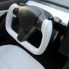 Автомобильный обогрев рулевого колеса автомобильные аксессуары для Tesla персонализированная гоночная кожа индивидуальная модель Y 3 S 2024 Highland Yoke