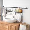 ZISIZ 2-Tier Foldable Multi-functional Storage Rack