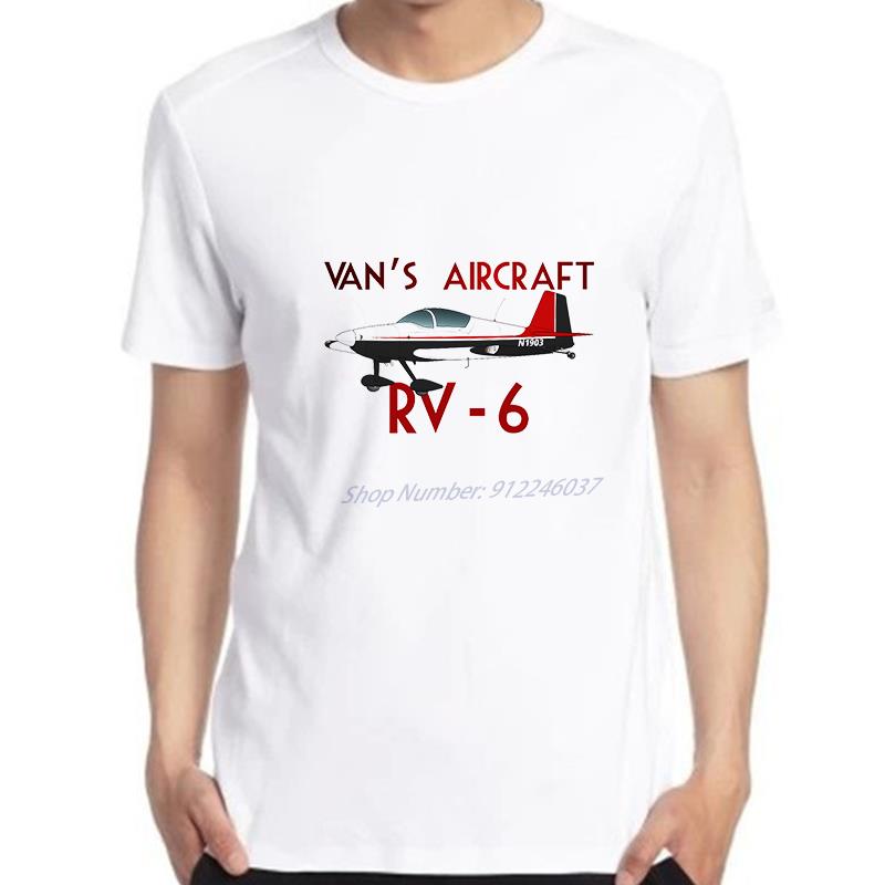 Vans Aircraft Rv 6 (Rv6) Graphic T Shirts Cotton Short Sleeve T Shirt Summer New Shirts And Tshirts Unisexs Print T Shirt