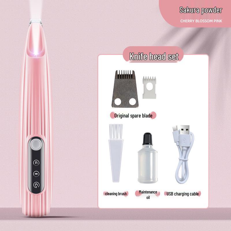 Электрический триммер для шерсти лап и тела домашних животных для кошек и собак