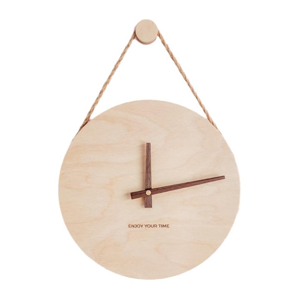 Round Scale Clock Hanging Aesthetic Clock Home Decor Wall Clock Bedroom