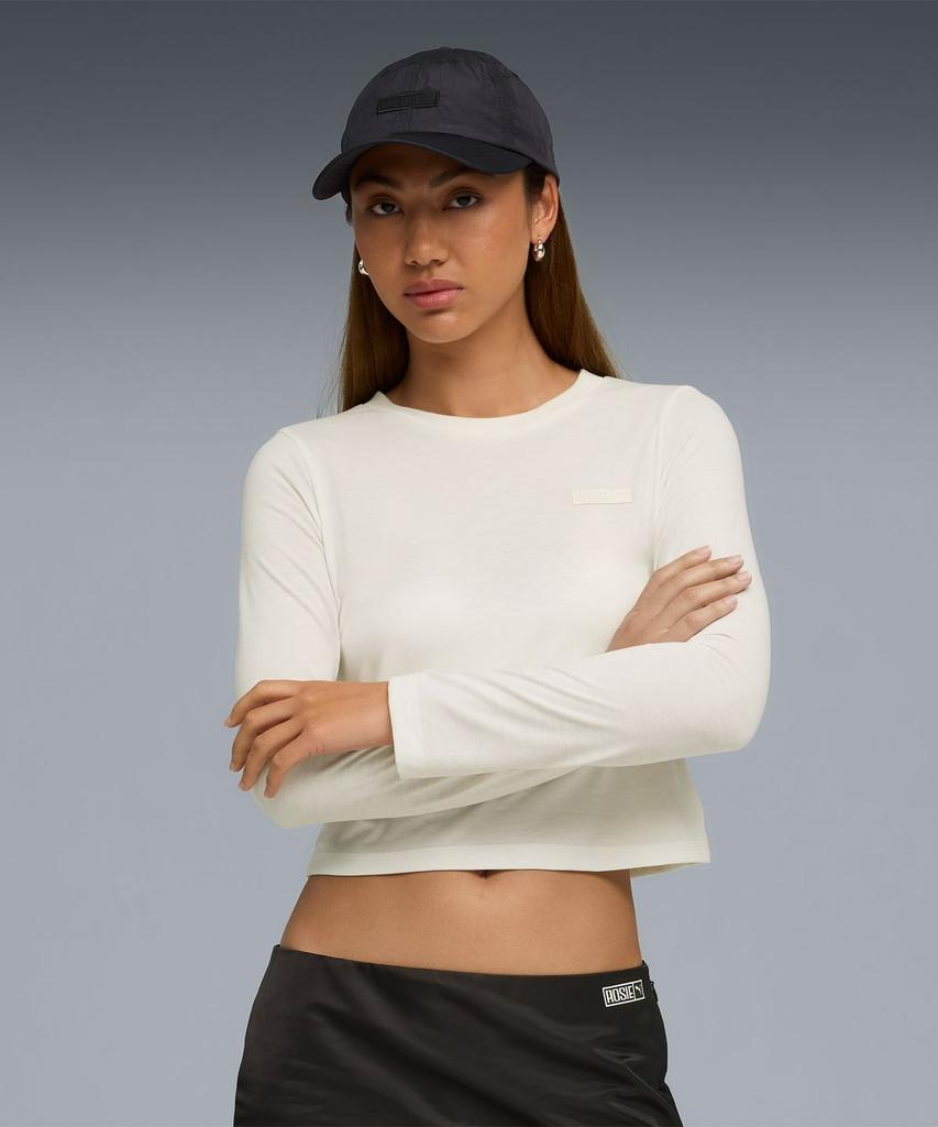 Puma X Rosé Slim Лонгслив - Теплый Белый / 633805-77