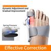 Регулируемый разделитель пальцев вальгусная деформация большого пальца корректор косточки ортопедические изделия для ног кость большого пальца коррекция косточки педикюр палец выпрямитель