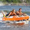 VEVOR Towable Tubes for Boating, 1-2 Riders Inflatable Towable Tube for Boat to Pull