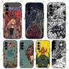 Dorohedoro рису никайдо Горячий Чехол для Телефона Для Samsung Galaxy S25 S24 S23 S22 S21 S20 Plus Ultra Note20 Мягкий Черный