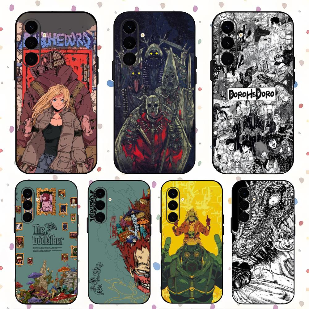 Dorohedoro рису никайдо Горячий Чехол для Телефона Для Samsung Galaxy S25 S24 S23 S22 S21 S20 Plus Ultra Note20 Мягкий Черный