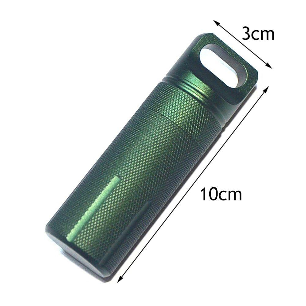 Holder Storage Capsule Seal Bottles EDC Survival Kit Pill Airtight Case Waterproof Seal Bottle