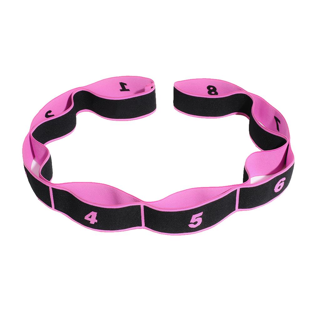 Yoga Pull Strap Belt Polyester Latex Elastic Latin Dance Stretching Band Yoga Pilates GYM Fitness Exercise Resistance Bands