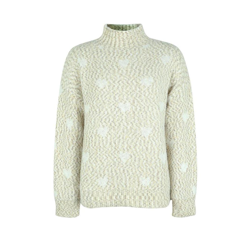 Женская мода шенилл Love свитер осень зима полуводолазка свободный вязаный свитер женские теплые свитера топы