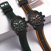 Многофункциональные водонепроницаемые кварцевые часы Air Watch, спортивные, светящиеся в темноте, мужские часы с силиконовым ремешком
