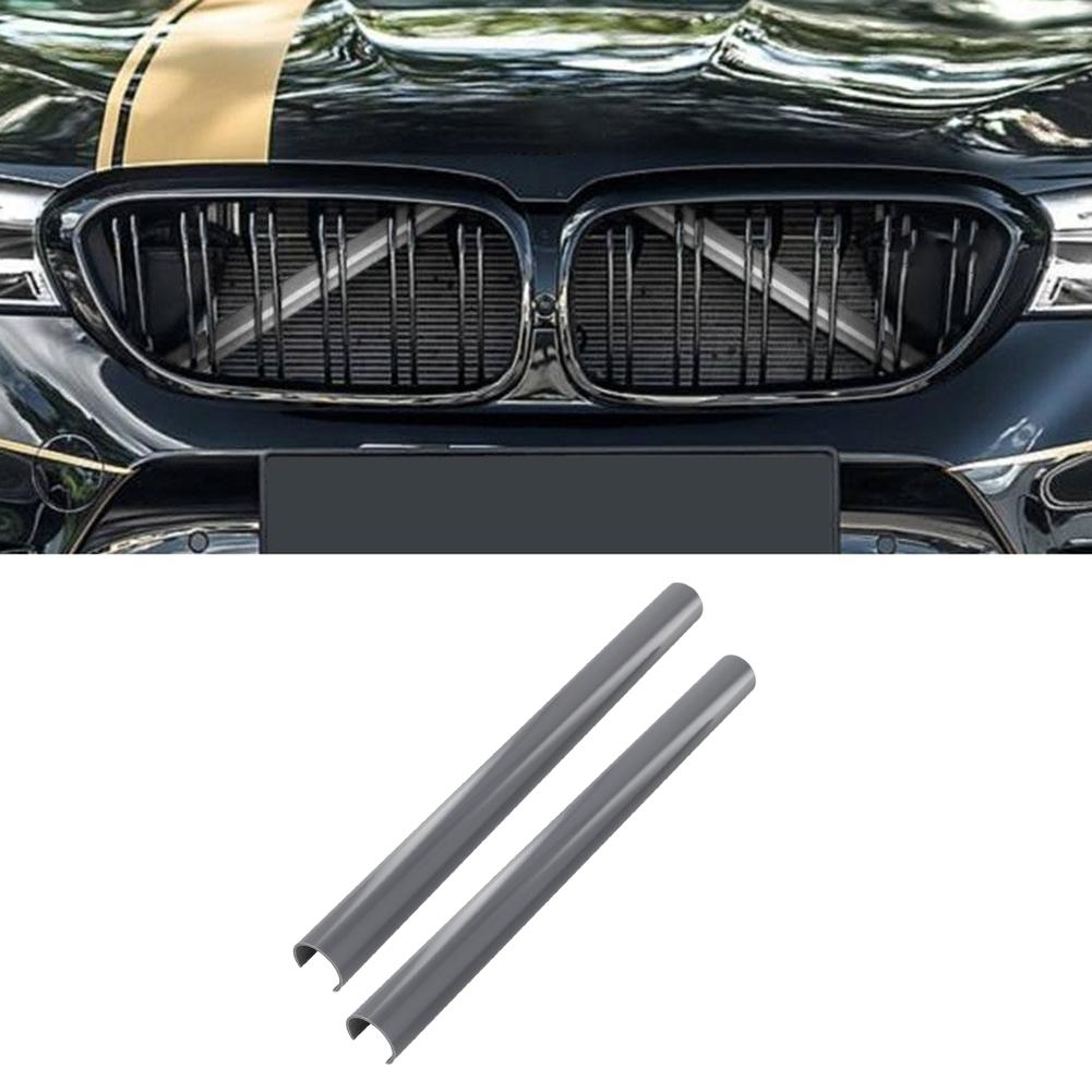 2 шт. Для BMW Декоративные полоски решетки радиатора V-образный элемент Wrap для F30 F31 F32 Для F33 F34