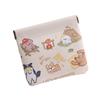 PU Lipstick Makeup Bag Cartoon Data Cable Storage Bag Multifunctional Mini Coin Purse  Travel