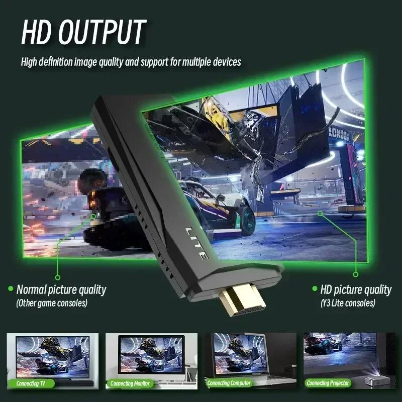 Игровые приставки M8 Console 2.4G Dual Wireless Controller Game Stick 4K 10000 игр 64 ГБ Ретро-игра для рождественского подарка