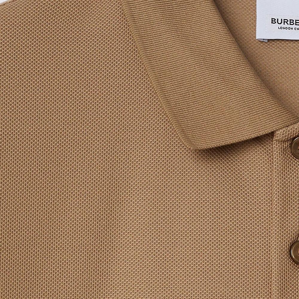 Burberry Мужская рубашка-поло SS24 Верблюжий 80844381