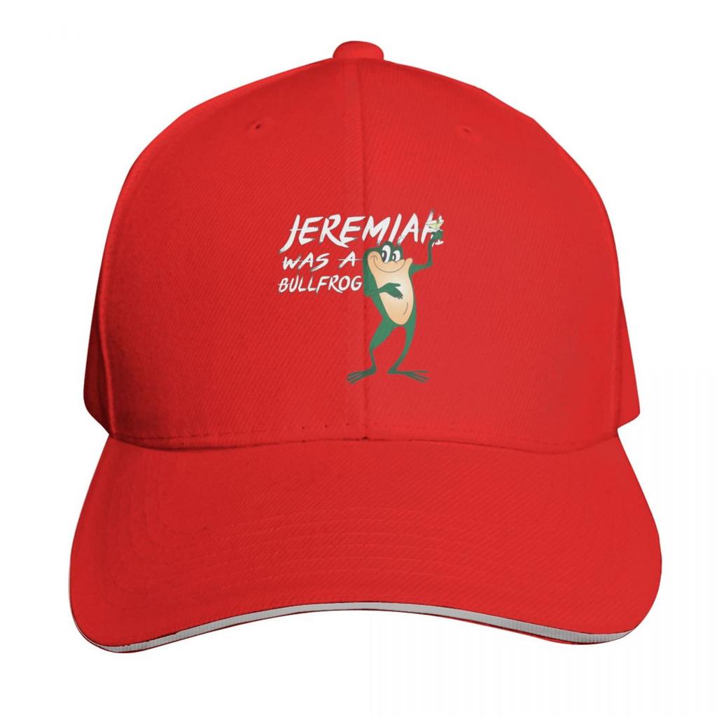 Jeremiah Was A Bullfrog Joy To The World Baseball Cap Bobble Hat GentleUnisex Hat Anime dad hat Unisex Luxury Brand Womens