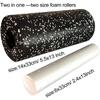 2 в 1 набор полых пенных роликов EPP Muscle Relief Massage Roller Оборудование для фитнеса в спортзале Спортивные массажные ролики