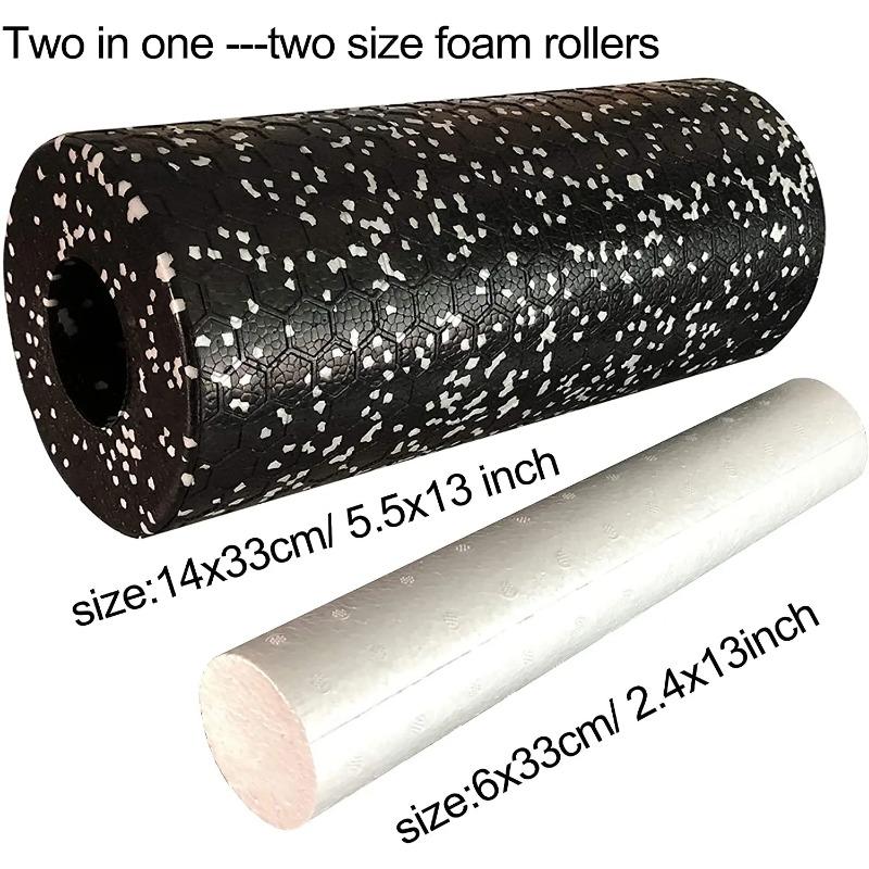 2 в 1 набор полых пенных роликов EPP Muscle Relief Massage Roller Оборудование для фитнеса в спортзале Спортивные массажные ролики