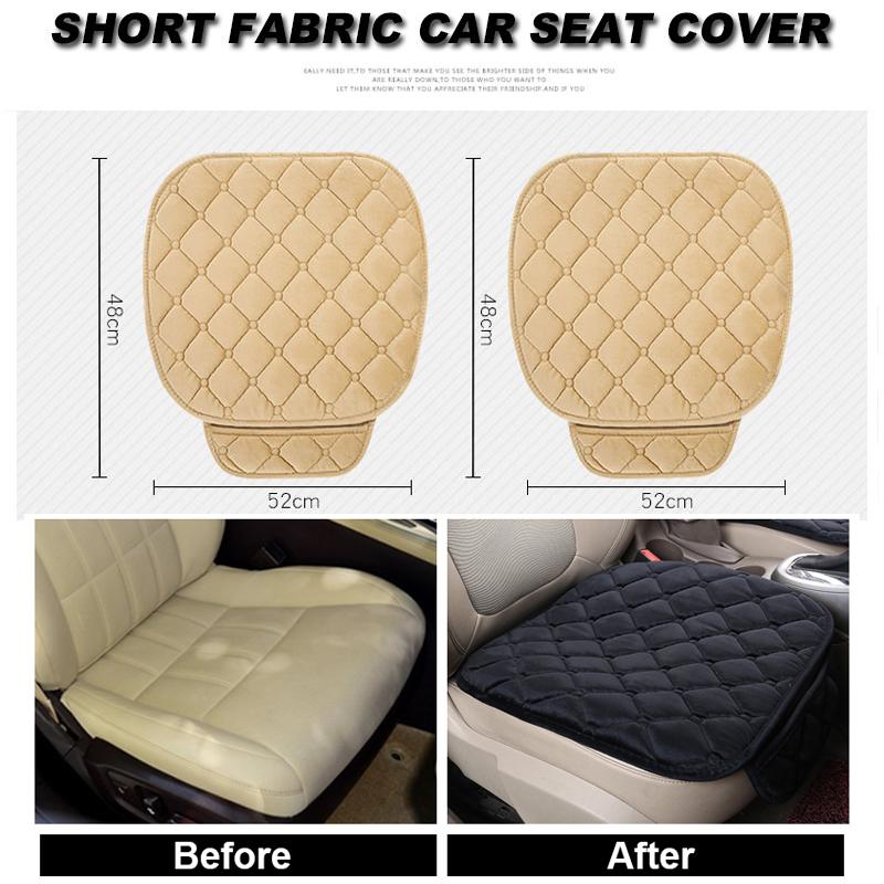 SEAMETAL Winter Warm Car Seat Cover Driver Seat Cushion Non-Slip Vehicles Chair Pad Mat Car Seat Protector for Car Home Office 1PC