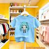 Hatsune Miku Cobranded Pure Cotton Short Sleeve Classic Printed Unisex T Shirt New Casual Style Daily Wear For Boys And Girls