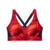 Vanish All Over Print Повседневный дышащий спортивный бюстгальтер средней интенсивности Женское нижнее белье Красный 1328601-890