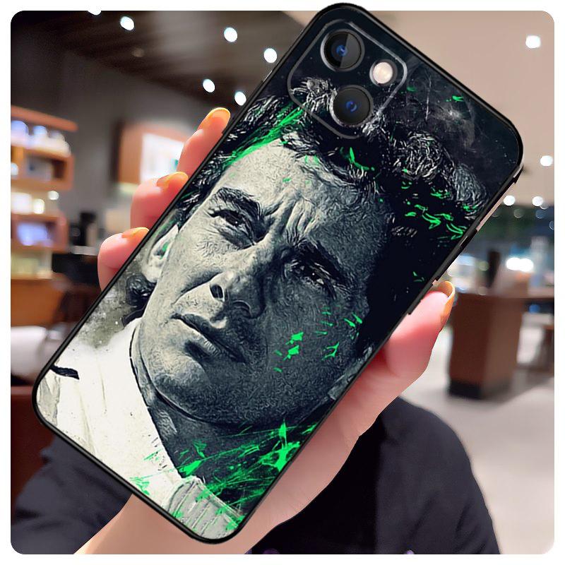 Racing Ayrton Senna Case For iPhone 15 Pro Max 14 13 12 11 16 17 Pro Max mini 15 16 Plus 16e 17 Air Phone Cover