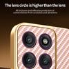 Чехол для Motorola Edge 70 5G с текстурой из углеродного волокна, гальванизированный ТПУ, задняя крышка телефона