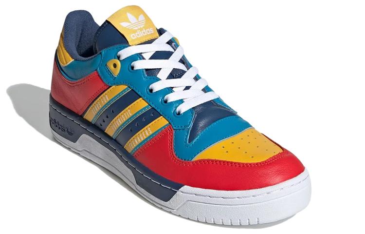 Соперничество Human Made x Rivalry Adidas Originals Low 'Scarlet Aqua' FY1083