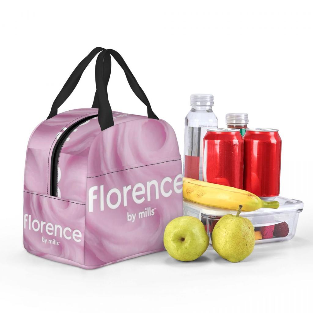 Florence By Mills Изолированная сумка-ланчбокс для женщин и детей, портативные контейнеры для еды, термоланчбокс, сумка-тоут