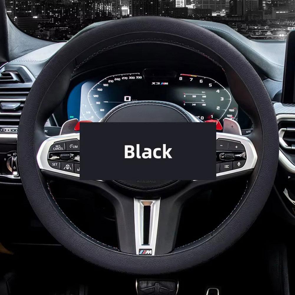 Универсальный автомобильный силиконовый чехол на руль эластичный мягкий аксессуар противоскользящие чехлы для автодекора цвет внутренний мульти J2Q9