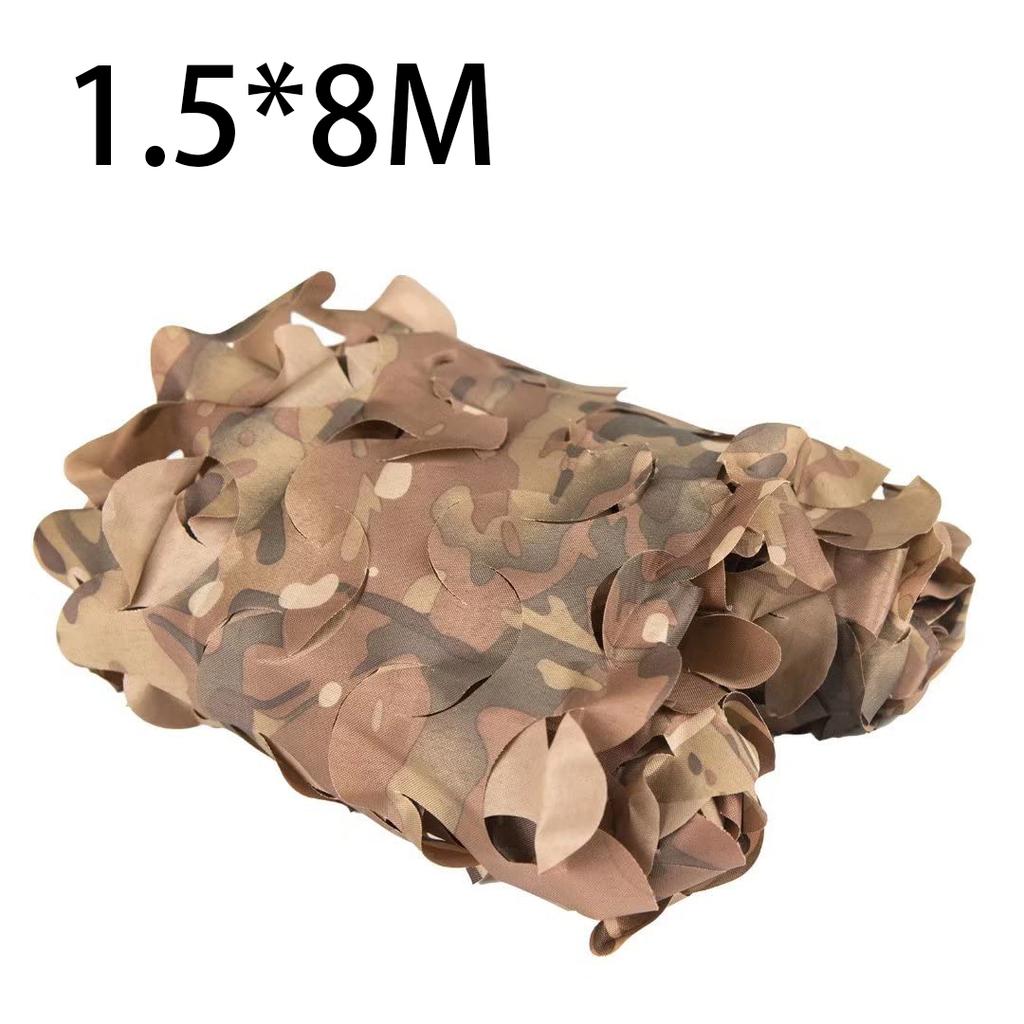 Camouflage Netting 1.5mW Cover See Through Camo Net For Hunting Blind CPDD Sun Shade Camping Anti-mosquito Net Decoration Fence