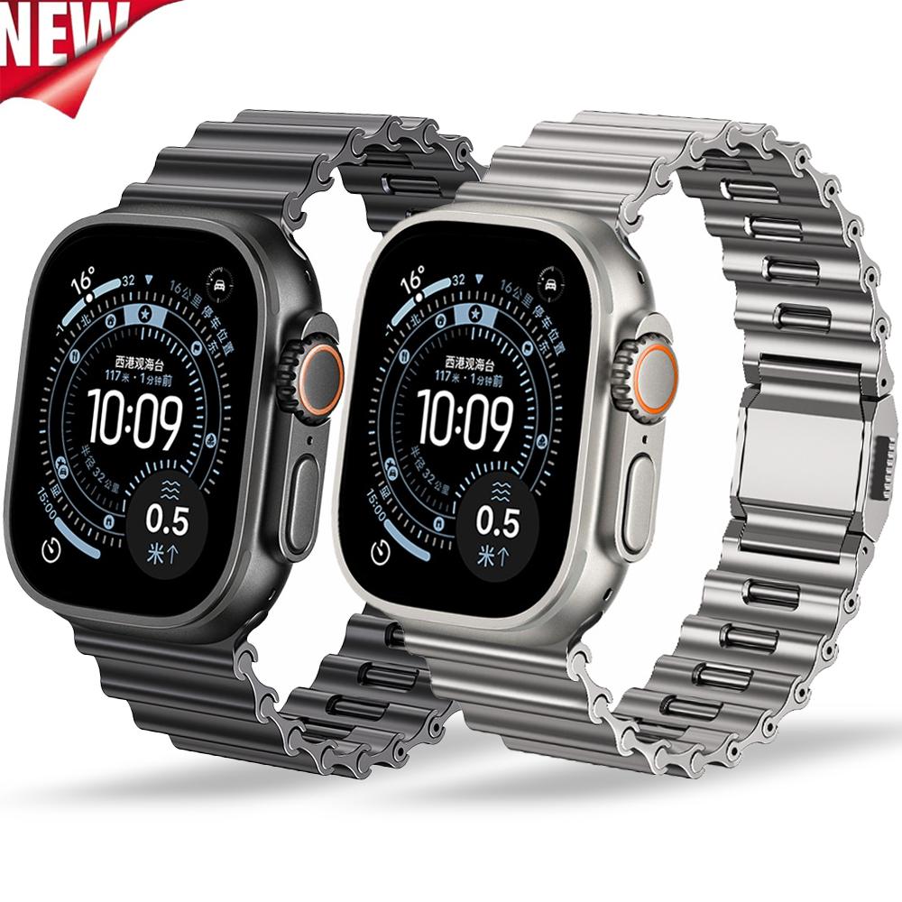 Magnetic Stainless Steel Band for Apple Watch Ultra 3 2 49mm Business Men Straps For iwatch 11 10 9 8 7 6 5 4 se 46mm 45mm 44mm