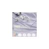 Double-size towel blanket, 100% cotton pile, all-season, with collar, absorbent, breathable,
