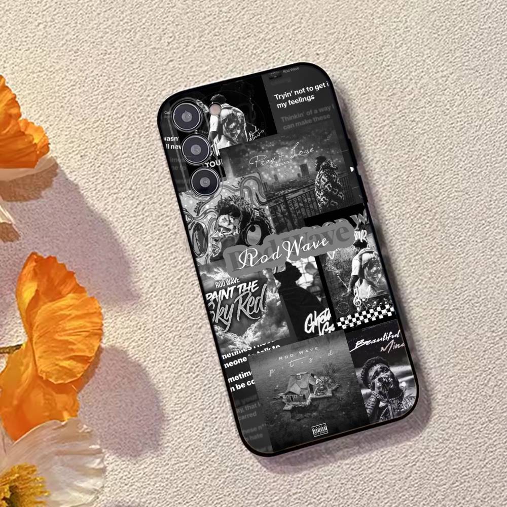 R-Rod wave Rapper Phone Case For Samsung Galaxy A73,A72,A71,A70,A53,A52,A51,Others Soft Black Cover