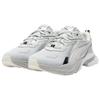 Puma Phlox Tonal Fabric Comfortable Sports Low-Top Lifestyle Shoes Women Sneaker Gray White 389456-02
