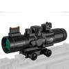 FIRE WOLF 3-12X32  Scope Red and Green Dot 20mm Dovetail Reflex Optical Scope Tactical Scope for  Snip